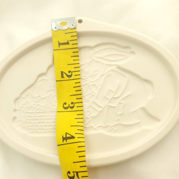 Longaberger Cream 1995 Limited Edition Grandpa Bunny & Herbie Easter Cookie Mold - Picture 5 of 8
